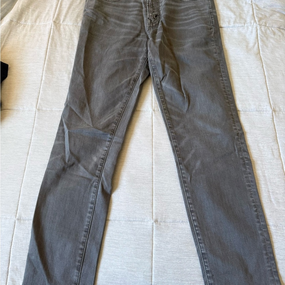 American Eagle Outfitters Men's Charcoal Skinny Jeans